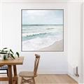 Picture of Sea wave close up _GroupedProduct_Square_Canvas_Framed_