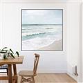 Picture of Sea wave close up _GroupedProduct_Square_Canvas_Framed_