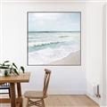 Picture of Sea wave close up _GroupedProduct_Square_Canvas_Framed_
