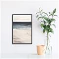 Picture of Dark Beach _GroupedProduct_Rectangle_Portrait_Canvas_Framed_
