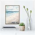 Picture of Sandy Teal Beach _GroupedProduct_Rectangle_Portrait_Canvas_Framed_