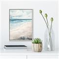Picture of Sandy Teal Beach _GroupedProduct_Rectangle_Portrait_Canvas_Framed_
