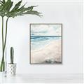 Picture of Sandy Teal Beach _GroupedProduct_Rectangle_Portrait_Canvas_Framed_