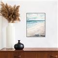 Picture of Sandy Teal Beach _GroupedProduct_Rectangle_Portrait_Canvas_Framed_
