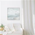 Picture of Light house near water _GroupedProduct_Square_Canvas_Framed_