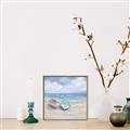 Picture of White Fishing Boats _GroupedProduct_Square_Canvas_Framed_