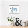 Picture of Sea Turtle I  _GroupedProduct_Rectangle_Landscape_Canvas_Framed_