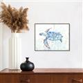 Picture of Sea Turtle I  _GroupedProduct_Rectangle_Landscape_Canvas_Framed_