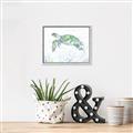 Picture of Sea Turtle II  _GroupedProduct_Rectangle_Landscape_Canvas_Framed_