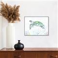 Picture of Sea Turtle II  _GroupedProduct_Rectangle_Landscape_Canvas_Framed_