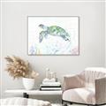 Picture of Sea Turtle II  _GroupedProduct_Rectangle_Landscape_Canvas_Framed_