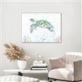 Picture of Sea Turtle II  _GroupedProduct_Rectangle_Landscape_Canvas_Framed_