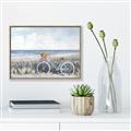 Picture of Basket with Sunflower _GroupedProduct_Rectangle_Landscape_Canvas_Framed_