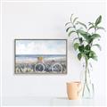 Picture of Basket with Sunflower _GroupedProduct_Rectangle_Landscape_Canvas_Framed_