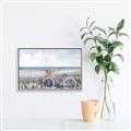 Picture of Basket with Sunflower _GroupedProduct_Rectangle_Landscape_Canvas_Framed_