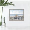 Picture of Basket with Sunflower _GroupedProduct_Rectangle_Landscape_Canvas_Framed_