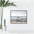 Picture of Basket with Sunflower _GroupedProduct_Rectangle_Landscape_Canvas_Framed_