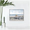 Picture of Basket with Sunflower _GroupedProduct_Rectangle_Landscape_Canvas_Framed_