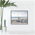 Picture of Basket with Sunflower _GroupedProduct_Rectangle_Landscape_Canvas_Framed_