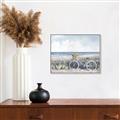 Picture of Basket with Sunflower _GroupedProduct_Rectangle_Landscape_Canvas_Framed_