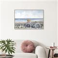 Picture of Basket with Sunflower _GroupedProduct_Rectangle_Landscape_Canvas_Framed_