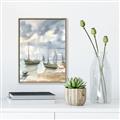 Picture of Boats Landing ll _GroupedProduct_Rectangle_Portrait_Canvas_Framed_