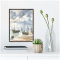 Picture of Boats Landing ll _GroupedProduct_Rectangle_Portrait_Canvas_Framed_