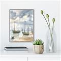 Picture of Boats Landing ll _GroupedProduct_Rectangle_Portrait_Canvas_Framed_