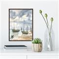 Picture of Boats Landing ll _GroupedProduct_Rectangle_Portrait_Canvas_Framed_