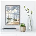 Picture of Boats Landing ll _GroupedProduct_Rectangle_Portrait_Canvas_Framed_