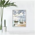 Picture of Boats Landing ll _GroupedProduct_Rectangle_Portrait_Canvas_Framed_