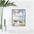 Picture of Boats Landing ll _GroupedProduct_Rectangle_Portrait_Canvas_Framed_