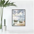 Picture of Boats Landing ll _GroupedProduct_Rectangle_Portrait_Canvas_Framed_