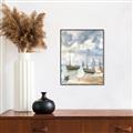 Picture of Boats Landing ll _GroupedProduct_Rectangle_Portrait_Canvas_Framed_