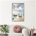Picture of Boats Landing ll _GroupedProduct_Rectangle_Portrait_Canvas_Framed_