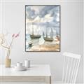 Picture of Boats Landing ll _GroupedProduct_Rectangle_Portrait_Canvas_Framed_