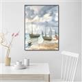 Picture of Boats Landing ll _GroupedProduct_Rectangle_Portrait_Canvas_Framed_