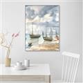 Picture of Boats Landing ll _GroupedProduct_Rectangle_Portrait_Canvas_Framed_