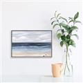 Picture of Turtle on the Shore _GroupedProduct_Rectangle_Landscape_Canvas_Framed_