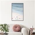 Picture of Beach Umbrellas II  _GroupedProduct_Rectangle_Portrait_Canvas_Framed_