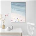 Picture of Beach Umbrellas II  _GroupedProduct_Rectangle_Portrait_Canvas_Framed_