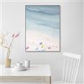 Picture of Beach Umbrellas II  _GroupedProduct_Rectangle_Portrait_Canvas_Framed_
