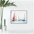 Picture of Play to Sail _GroupedProduct_Rectangle_Landscape_Canvas_Framed_