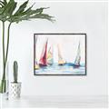 Picture of Play to Sail _GroupedProduct_Rectangle_Landscape_Canvas_Framed_