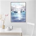 Picture of Blue Mountain Lake   _GroupedProduct_Rectangle_Portrait_Canvas_Framed_