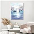 Picture of Blue Mountain Lake   _GroupedProduct_Rectangle_Portrait_Canvas_Framed_