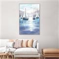Picture of Blue Mountain Lake   _GroupedProduct_Rectangle_Portrait_Canvas_Framed_