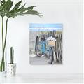 Picture of Blue Bicycle _GroupedProduct_Rectangle_Portrait_Unframed_Print_Only_