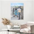 Picture of Blue Bicycle _GroupedProduct_Rectangle_Portrait_Unframed_Print_Only_