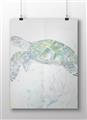 Picture of Sea Turtle II  _GroupedProduct_Rectangle_Landscape_Unframed_Print_Only_